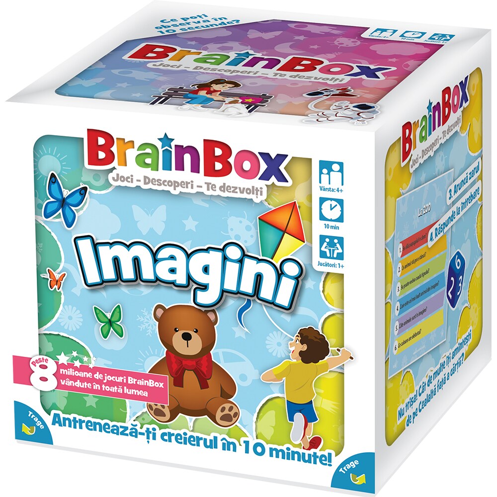 Joc educativ BRAINBOX Imagini G114010, 4 ani+, 1 jucator