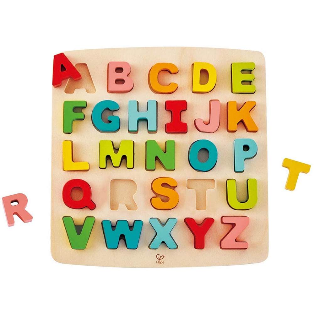Puzzle HAPE Alfabet Chunky HAPEE1551, 3 ani+, 24 piese
