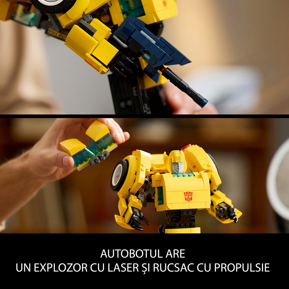 LEGO Icons: Bumblebee 10338, 18 ani+, 950 piese
