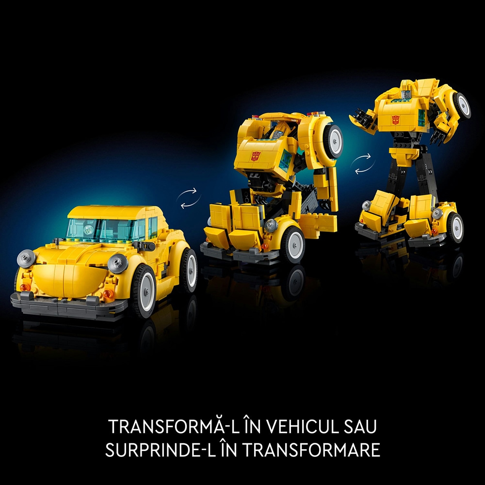 LEGO Icons: Bumblebee 10338, 18 ani+, 950 piese