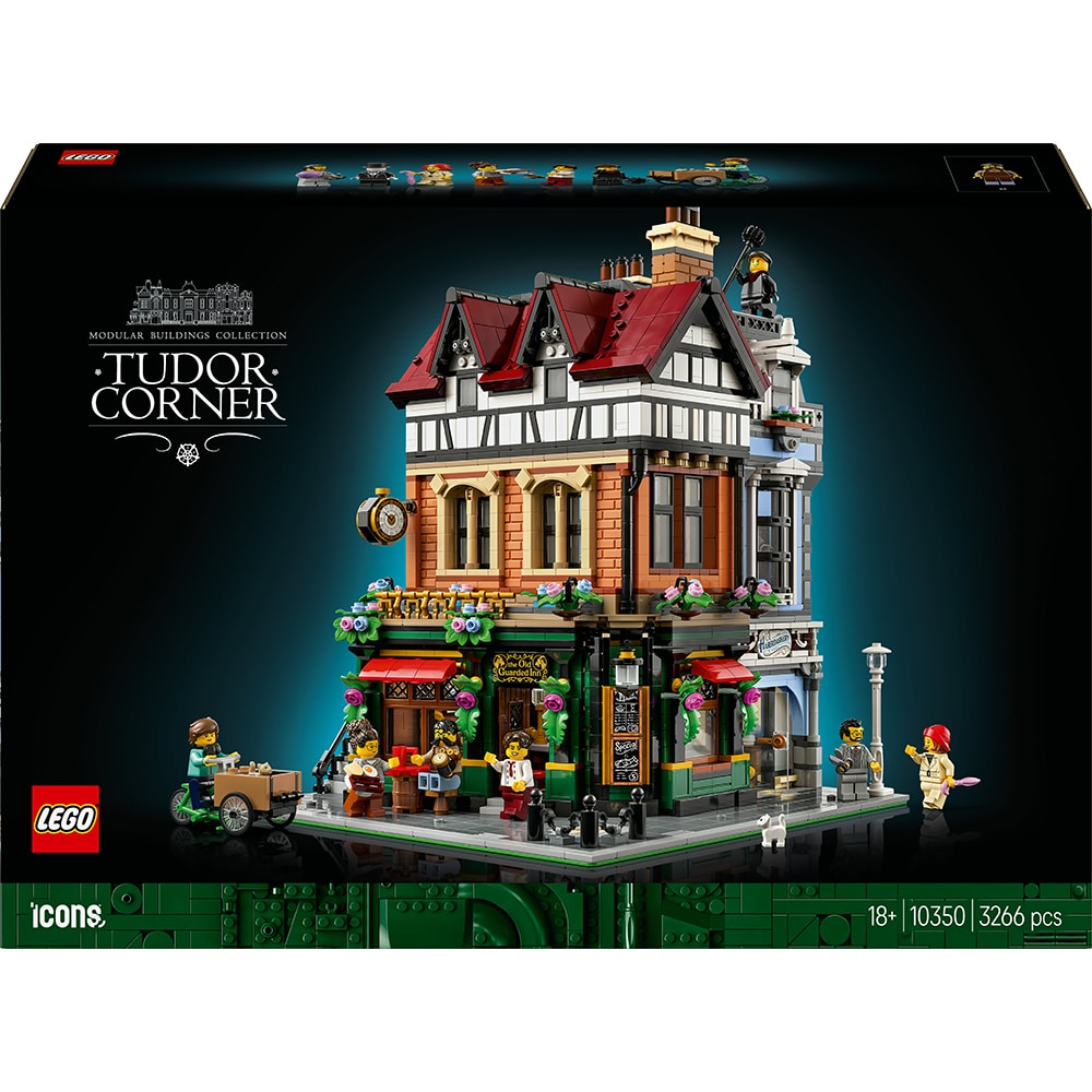 LEGO Icons: Colt in stil Tudor 10350, 18 ani+, 3266 piese