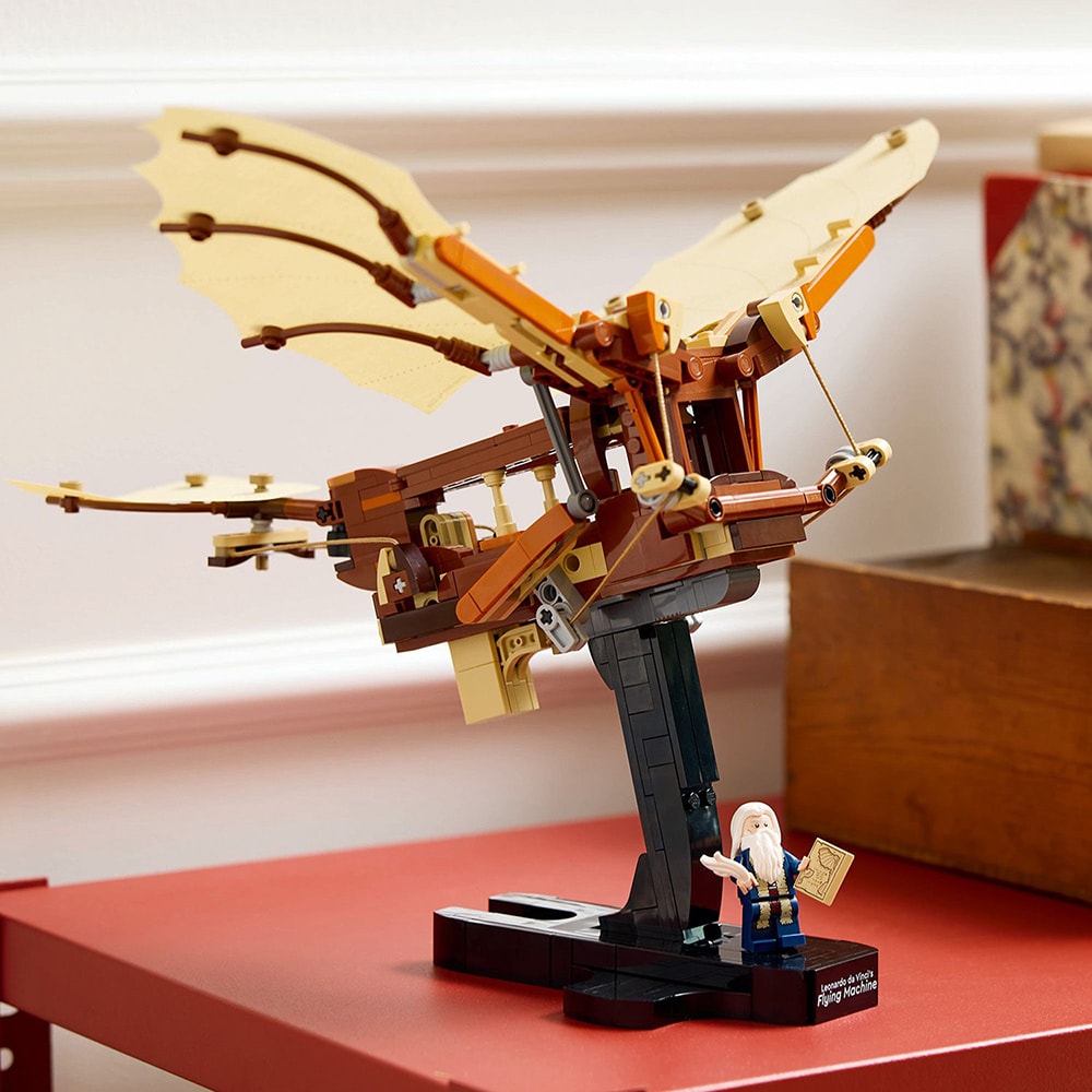 LEGO Icons: Masina zburatoare a lui Leonardo da Vinci 10363, 18 ani+, 493 piese