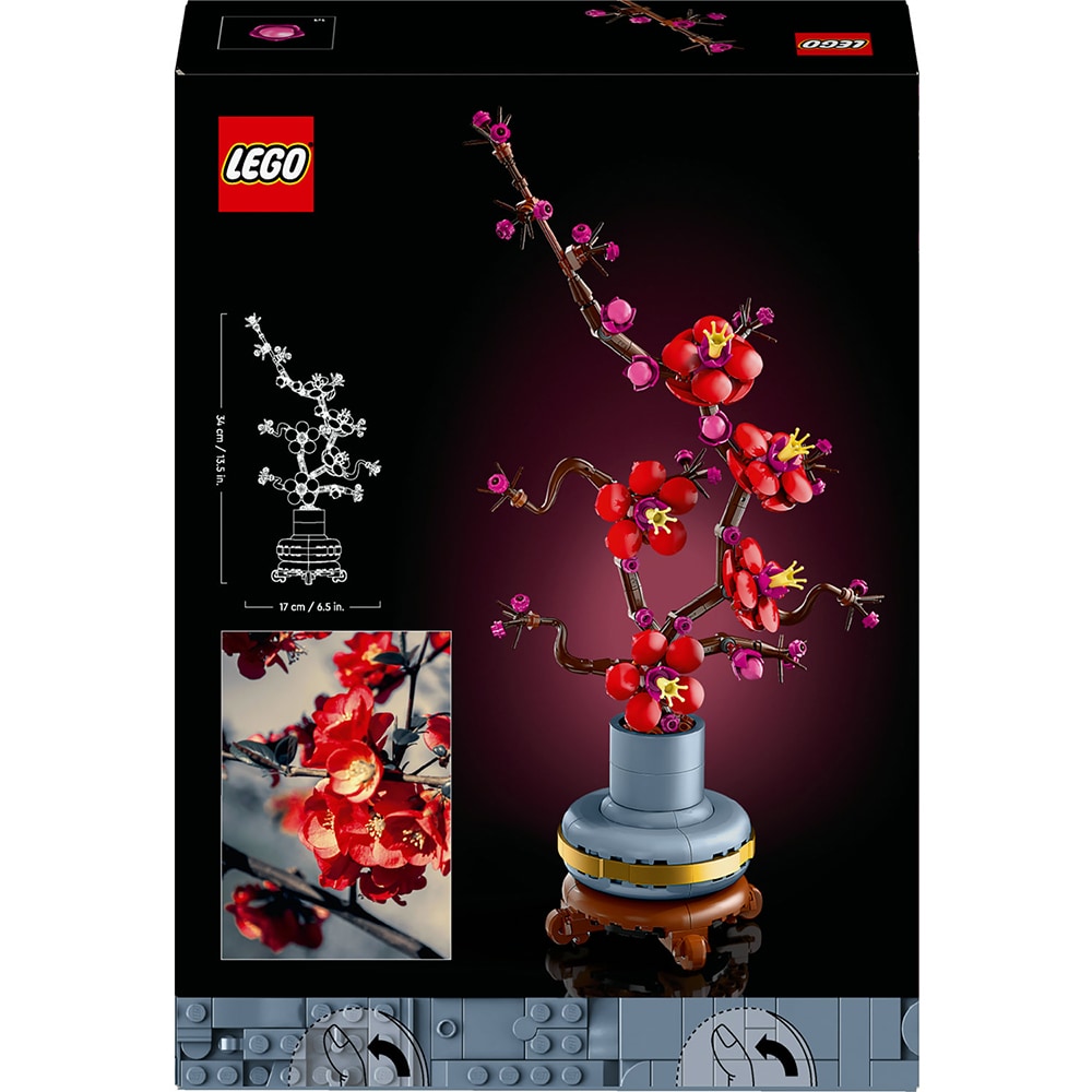 LEGO Botanicals: Flori de prun 10369, 18 ani+, 327 piese