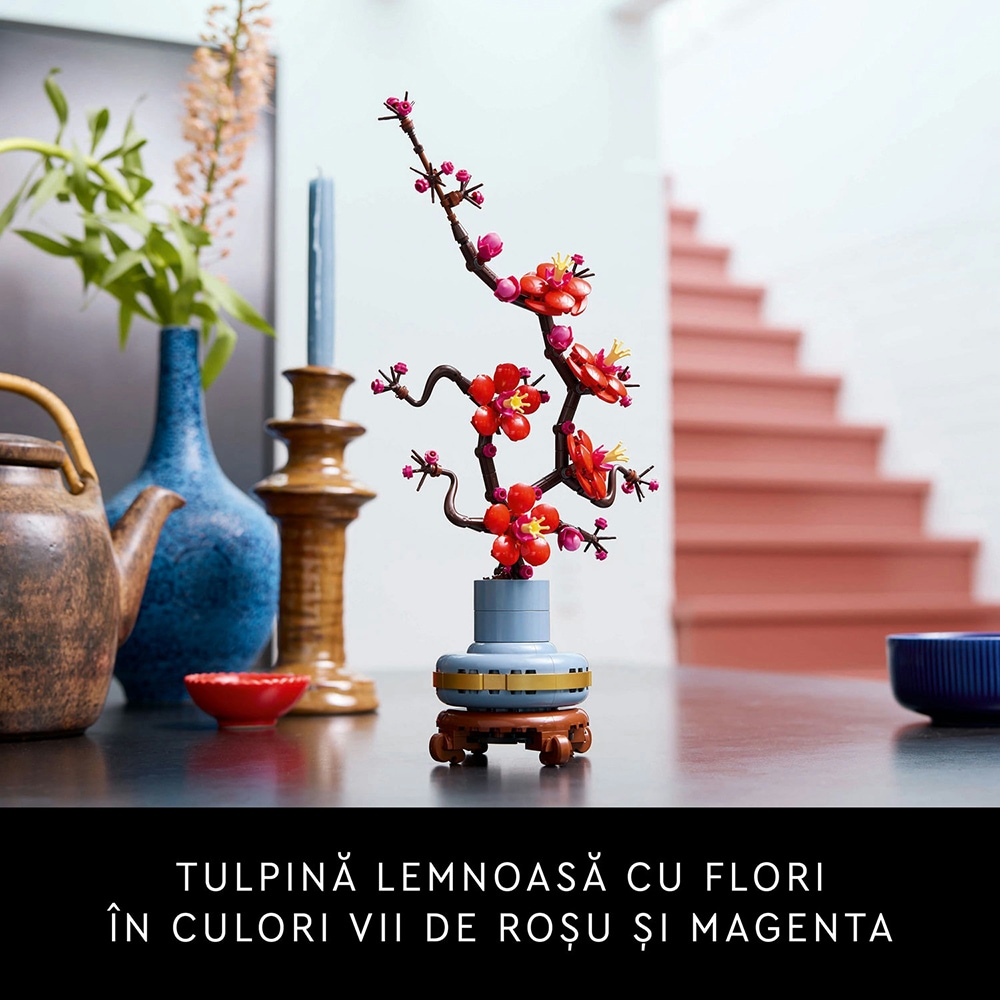 LEGO Botanicals: Flori de prun 10369, 18 ani+, 327 piese
