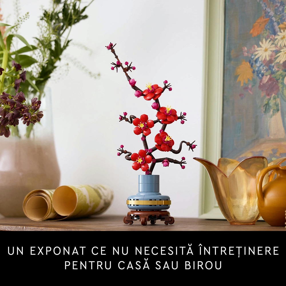 LEGO Botanicals: Flori de prun 10369, 18 ani+, 327 piese