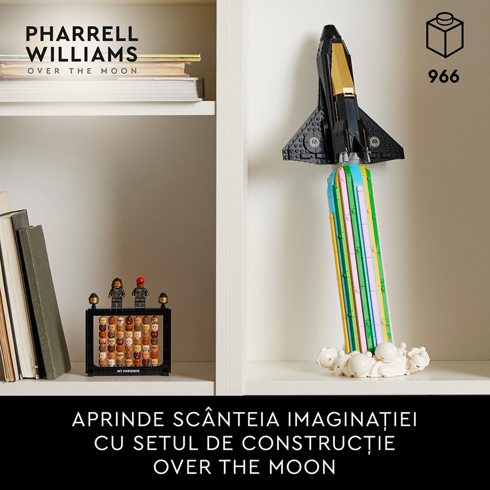 LEGO Moments: In al noualea cer cu Pharrell Williams 10391, 18 ani+, 966 piese