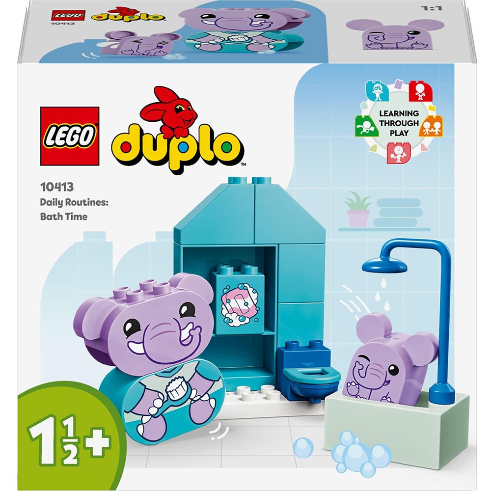 LEGO DUPLO: Rutine zilnice - Baita 10413, 18 luni+, 15 piese