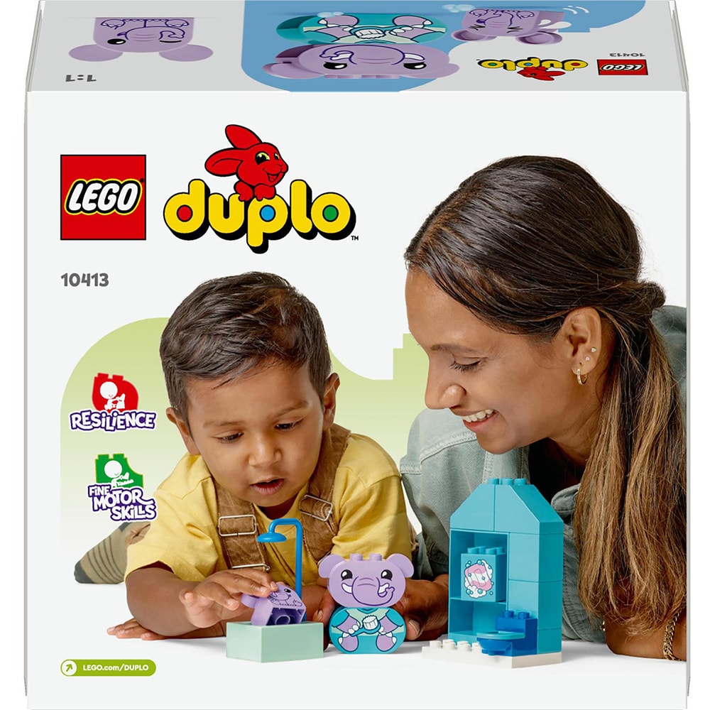 LEGO DUPLO: Rutine zilnice - Baita 10413, 18 luni+, 15 piese