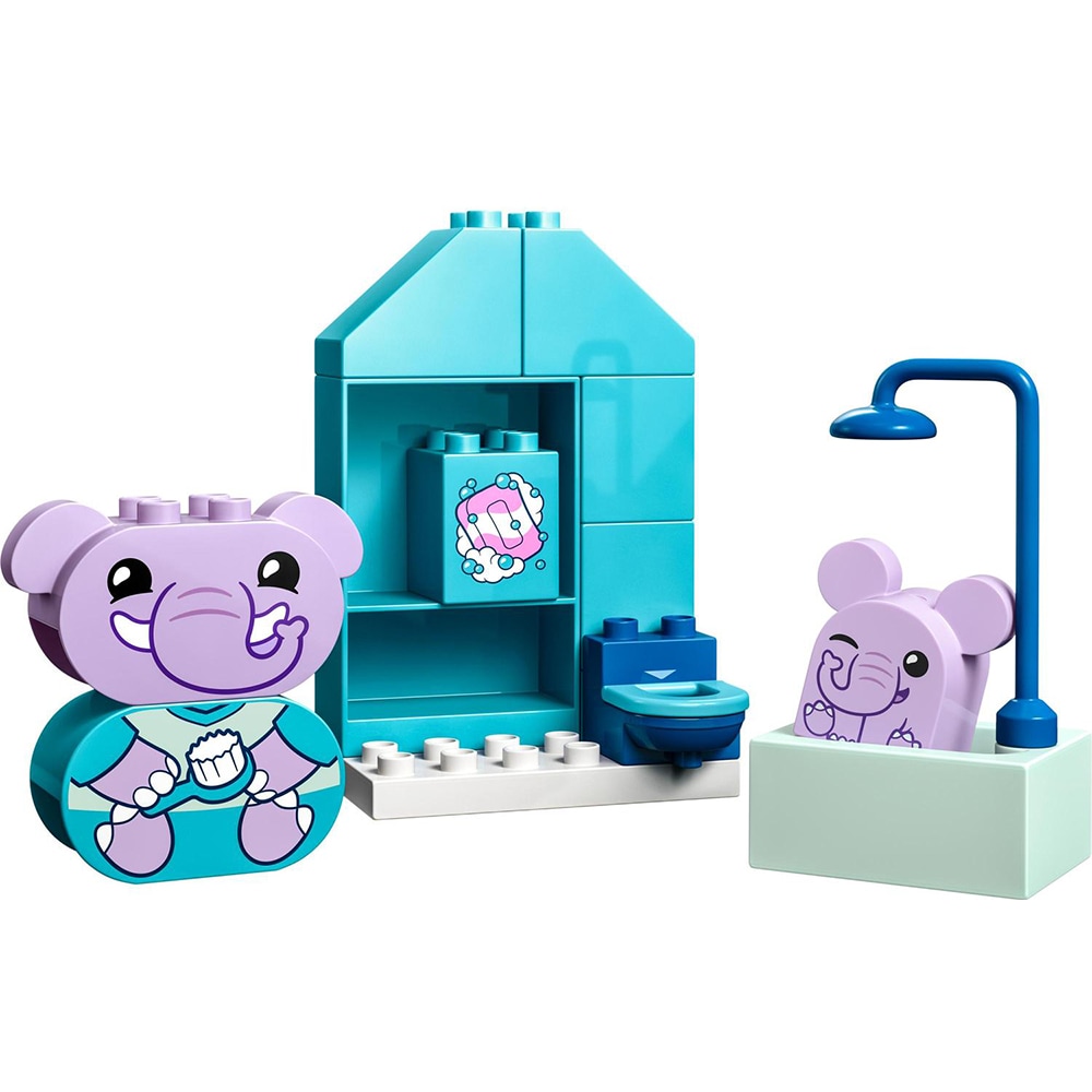 LEGO DUPLO: Rutine zilnice - Baita 10413, 18 luni+, 15 piese