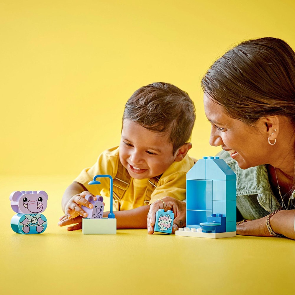 LEGO DUPLO: Rutine zilnice - Baita 10413, 18 luni+, 15 piese