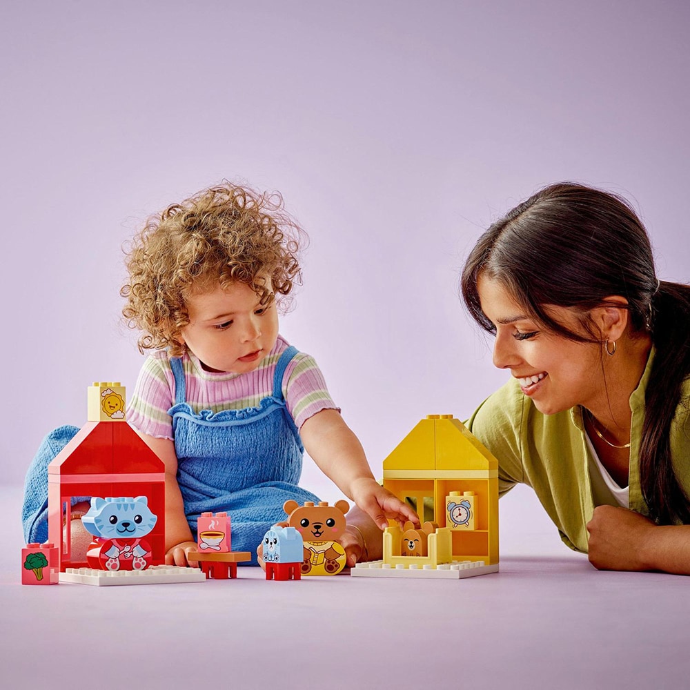LEGO DUPLO: Rutine zilnice - Mesele si somnul 10414, 18 luni+, 28 piese