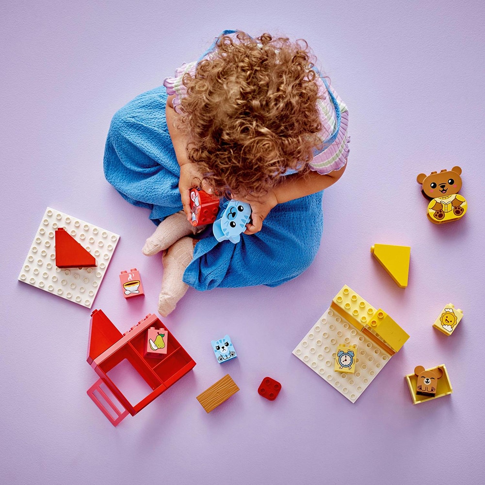 LEGO DUPLO: Rutine zilnice - Mesele si somnul 10414, 18 luni+, 28 piese