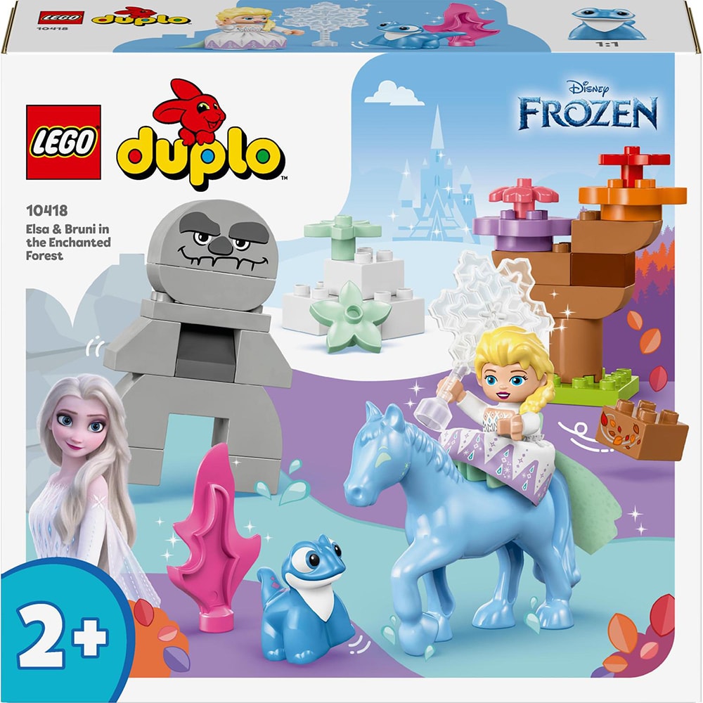 LEGO Duplo Disney: Elsa si Bruni in padurea fermecata 10418, 2 ani+, 31 piese
