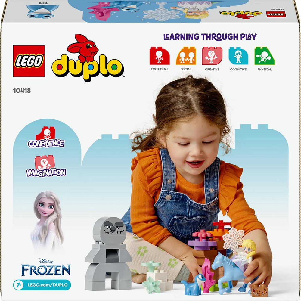 LEGO Duplo Disney: Elsa si Bruni in padurea fermecata 10418, 2 ani+, 31 piese
