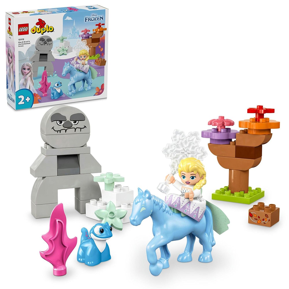LEGO Duplo Disney: Elsa si Bruni in padurea fermecata 10418, 2 ani+, 31 piese