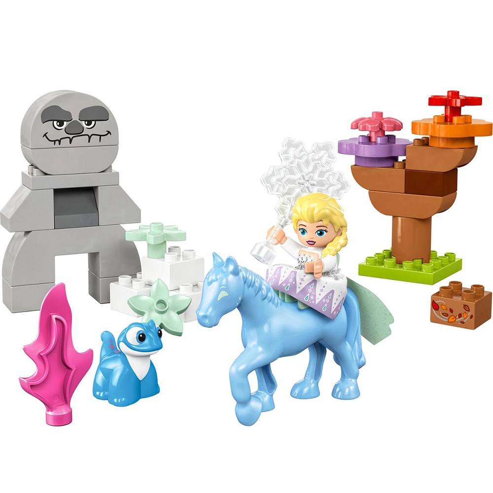 LEGO Duplo Disney: Elsa si Bruni in padurea fermecata 10418, 2 ani+, 31 piese