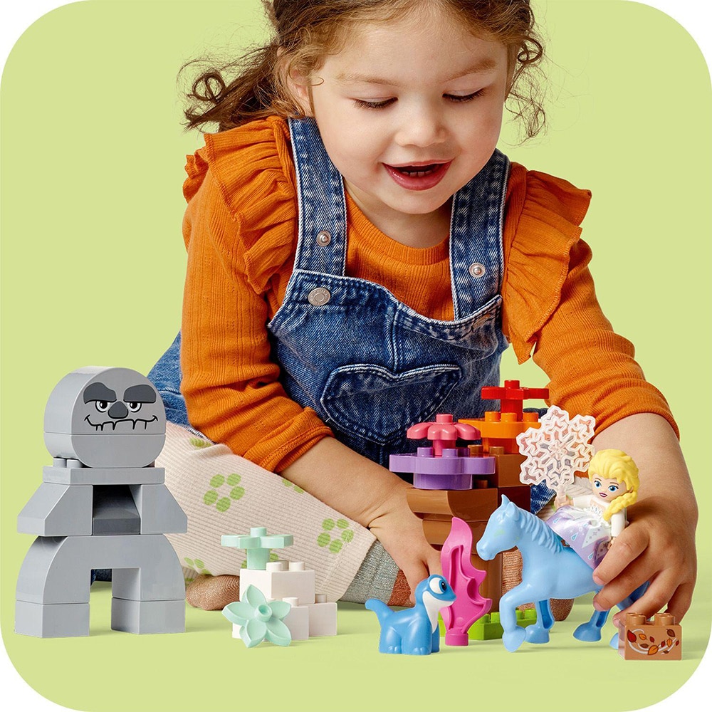 LEGO Duplo Disney: Elsa si Bruni in padurea fermecata 10418, 2 ani+, 31 piese