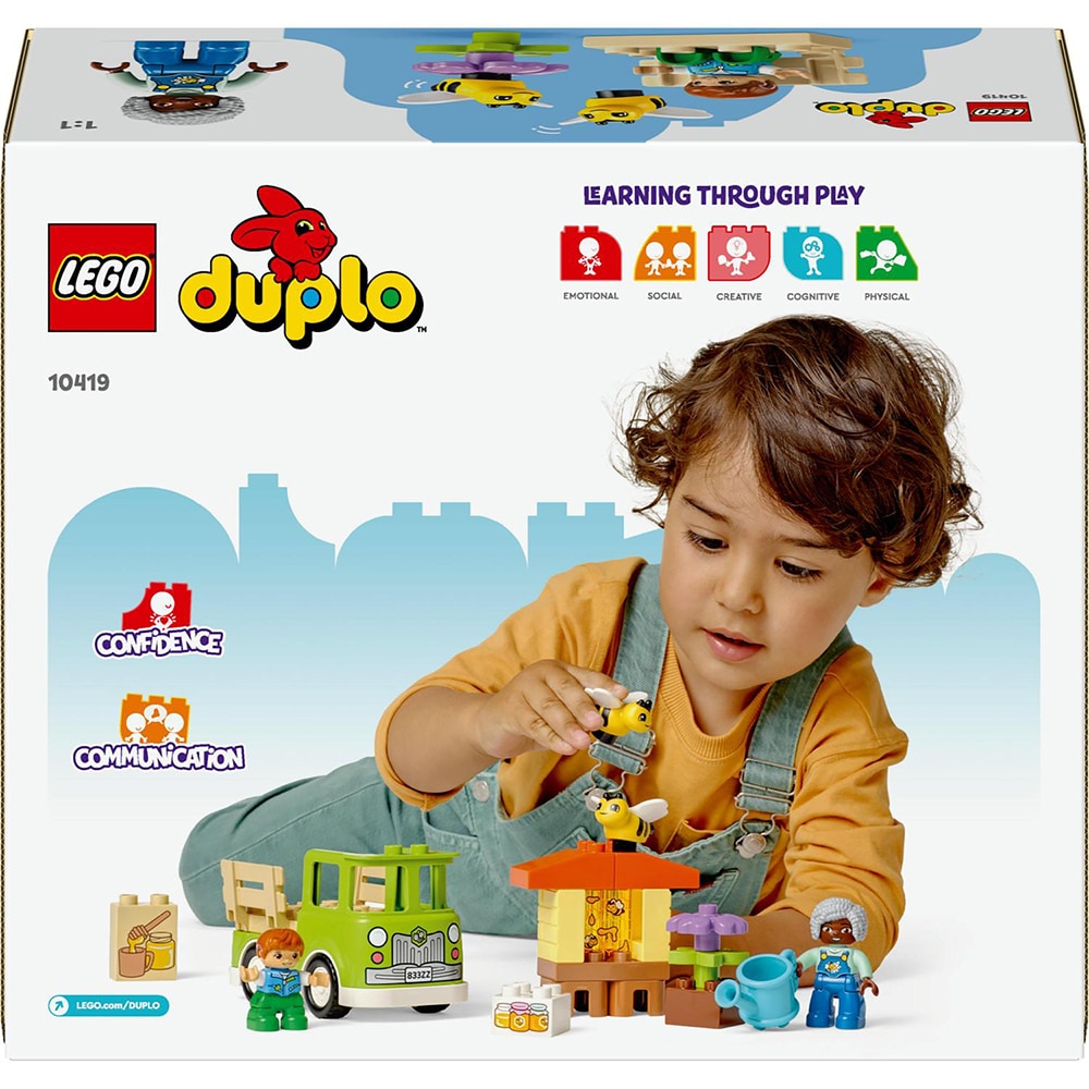 LEGO DUPLO: Ingrijirea albinelor si stupilor 10419, 2 ani+, 22 piese