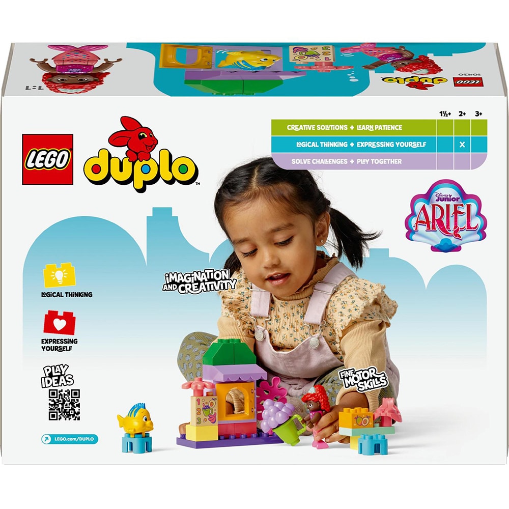 LEGO Duplo: Disney - Chioscul cu cafea al lui Ariel si Flounder 10420, 2 ani+, 22 piese