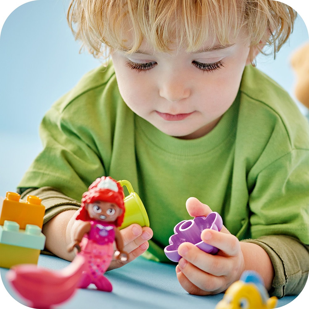 LEGO Duplo: Disney - Chioscul cu cafea al lui Ariel si Flounder 10420, 2 ani+, 22 piese