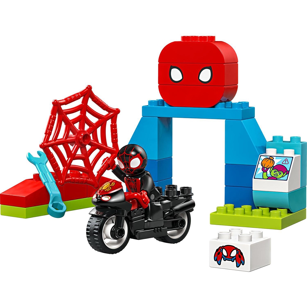 LEGO Duplo: Disney - Aventura pe motocicleta a lui Spin 10424, 2 ani+, 24 piese
