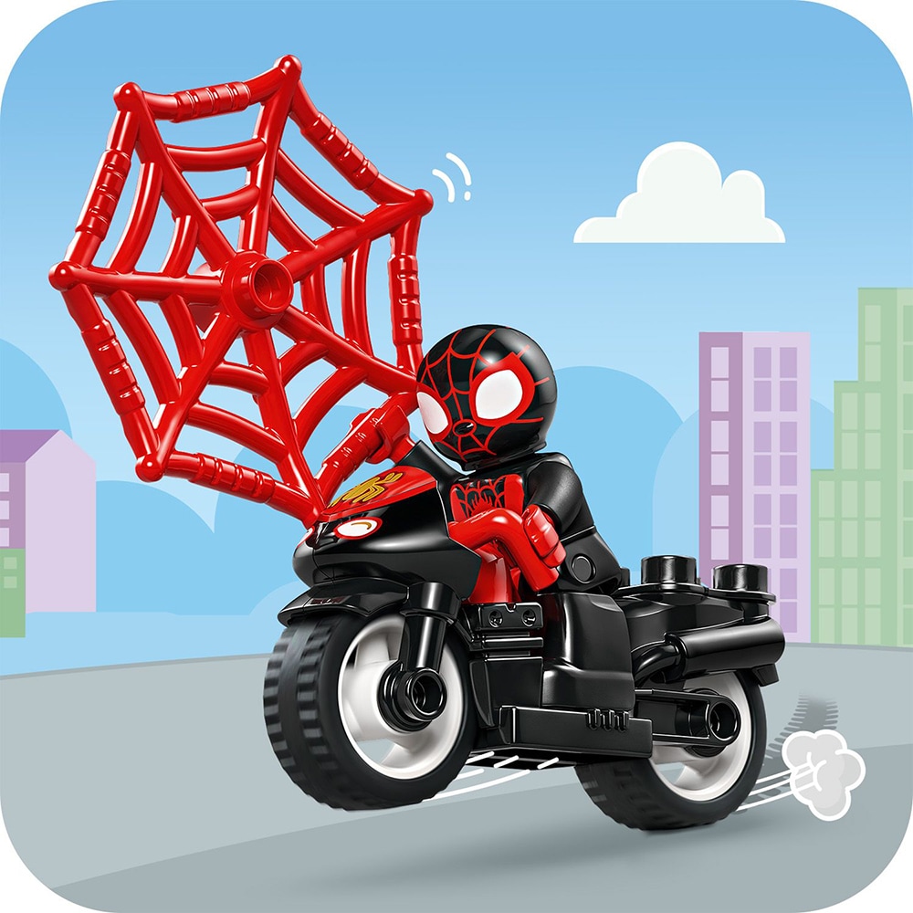 LEGO Duplo: Disney - Aventura pe motocicleta a lui Spin 10424, 2 ani+, 24 piese