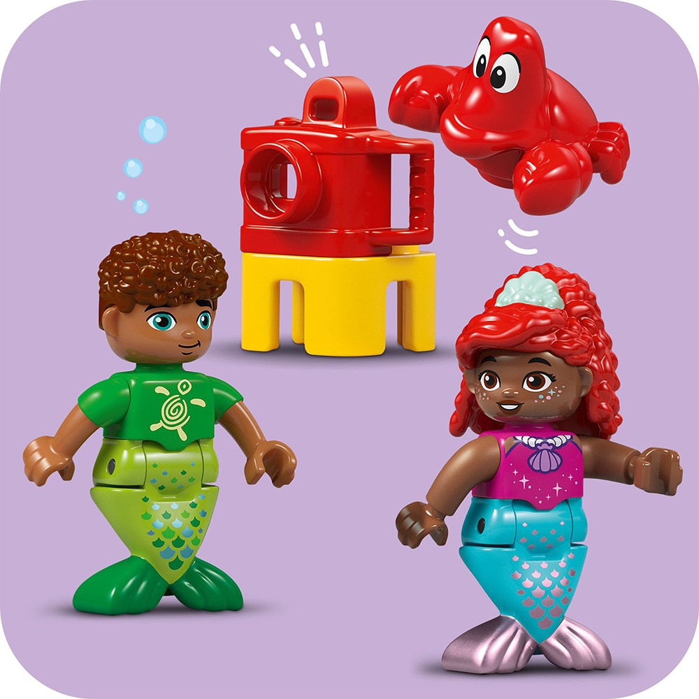 LEGO Duplo: Disney - Palatul subacvatic magic al lui Ariel 10435, 2 ani+, 116 piese