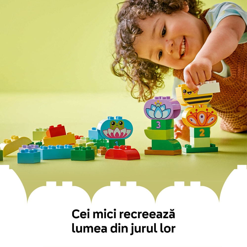 LEGO DUPLO: Gradina si flori creative 10444, 2 ani+, 45 piese