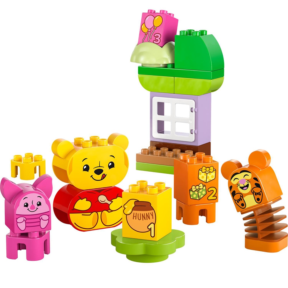 LEGO DUPLO: Disney Petrecerea de ziua de nastere a lui Winnie de Plus 10457, 18 luni+, 22 piese