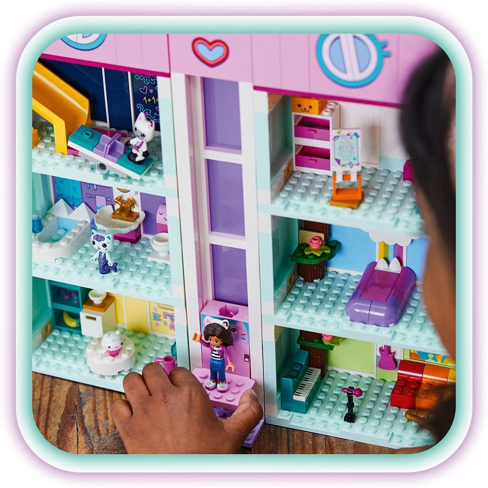 LEGO Gabby's Dollhouse: Casa depapusi a lui Gabby 10788, 4 ani+, 498 piese