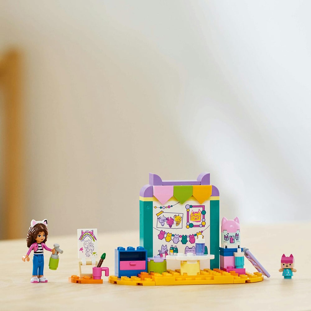 LEGO Gabby's Dollhouse: Creatii mestesugite cu Bebe Cutiuta 10795, 4 ani+, 60 piese