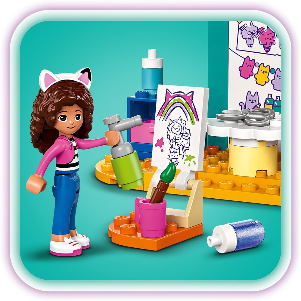 LEGO Gabby's Dollhouse: Creatii mestesugite cu Bebe Cutiuta 10795, 4 ani+, 60 piese