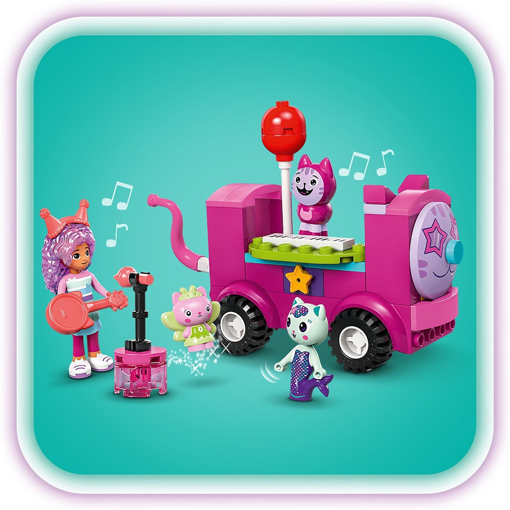 LEGO Gabby's Dollhouse: Camera de party a lui Gabby 10797, 4 ani+, 252 piese