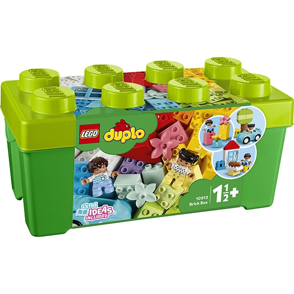 LEGO Duplo: Cutie in forma de caramida 10913, 18 luni+, 65 piese