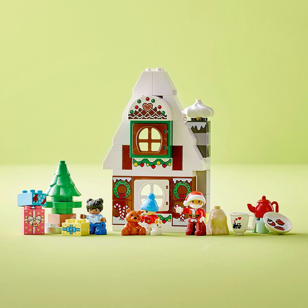 LEGO Marvel: Casa din turta dulce a lui Mos Craciun 10976, 2 ani+, 50 piese