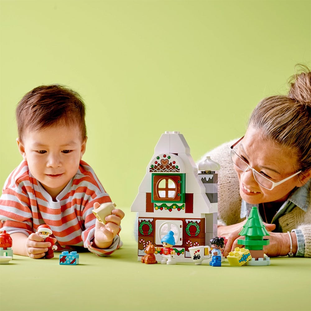 LEGO Marvel: Casa din turta dulce a lui Mos Craciun 10976, 2 ani+, 50 piese