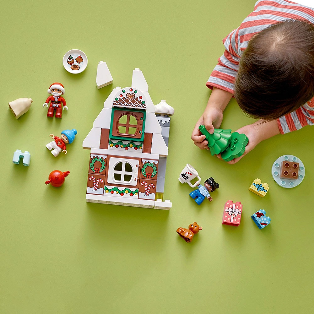 LEGO Marvel: Casa din turta dulce a lui Mos Craciun 10976, 2 ani+, 50 piese