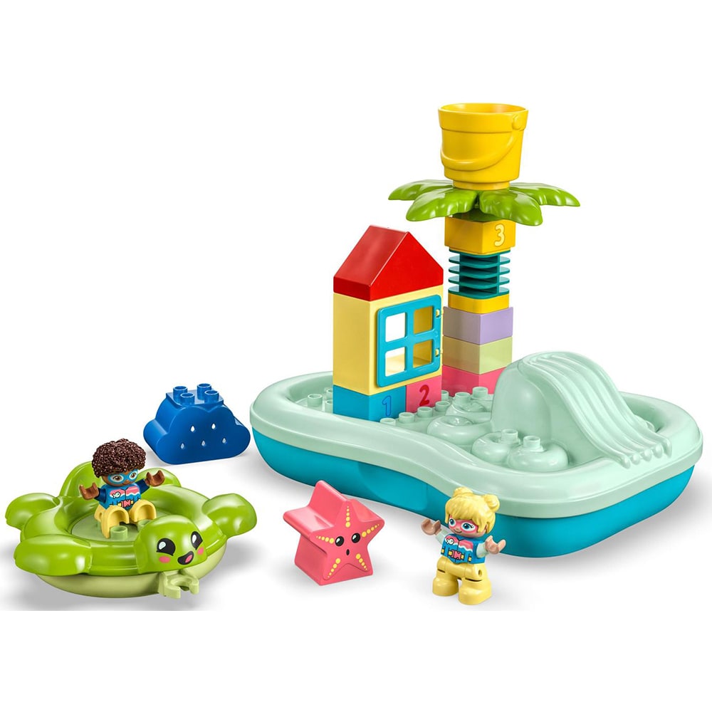 LEGO DUPLO: Town - Parc acvatic 10989, 2 ani+, 19 piese