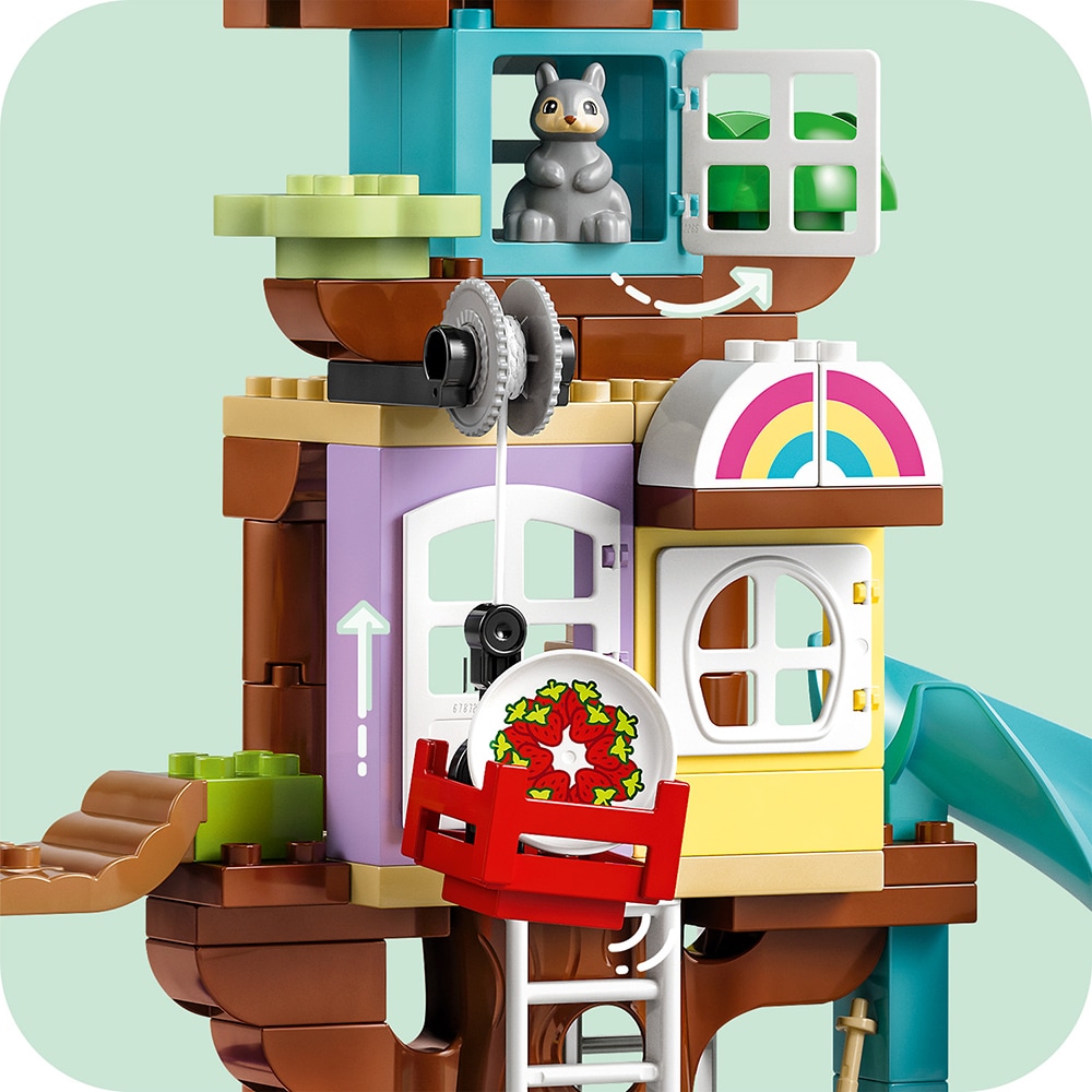 LEGO Duplo: Casa din copac 3in1 10993, 3 ani+, 126 piese