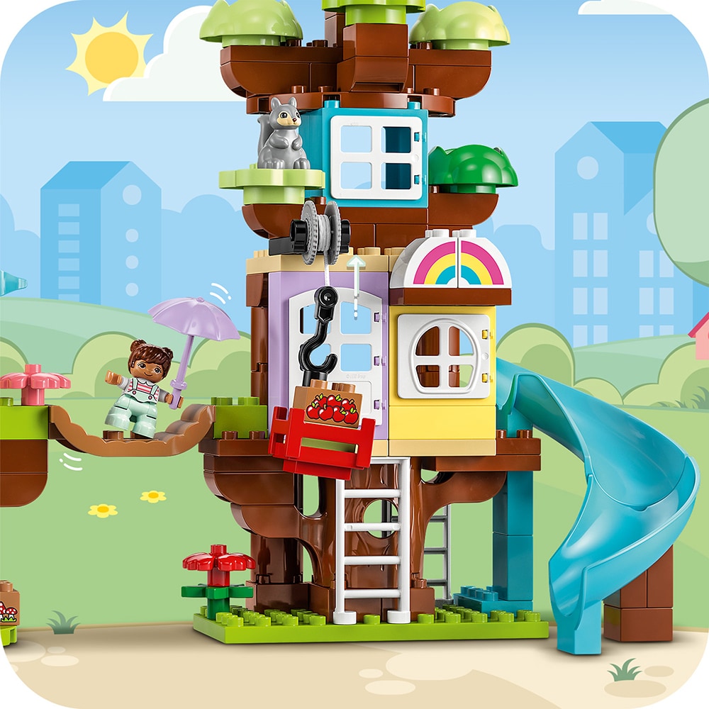 LEGO Duplo: Casa din copac 3in1 10993, 3 ani+, 126 piese