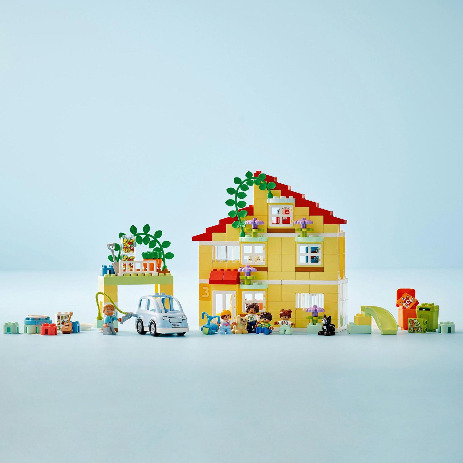 LEGO DUPLO: Casa de familie 3in1 10994, 3 ani+, 218 piese