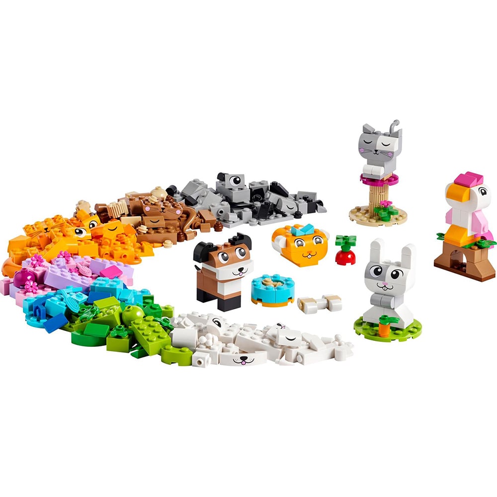 LEGO Classic: Animalute creative 11034, 5 ani+, 450 piese