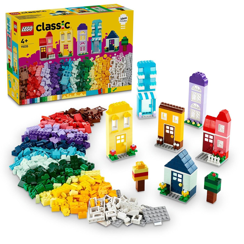 LEGO Classic: Case creative 11035, 4 ani+, 850 piese
