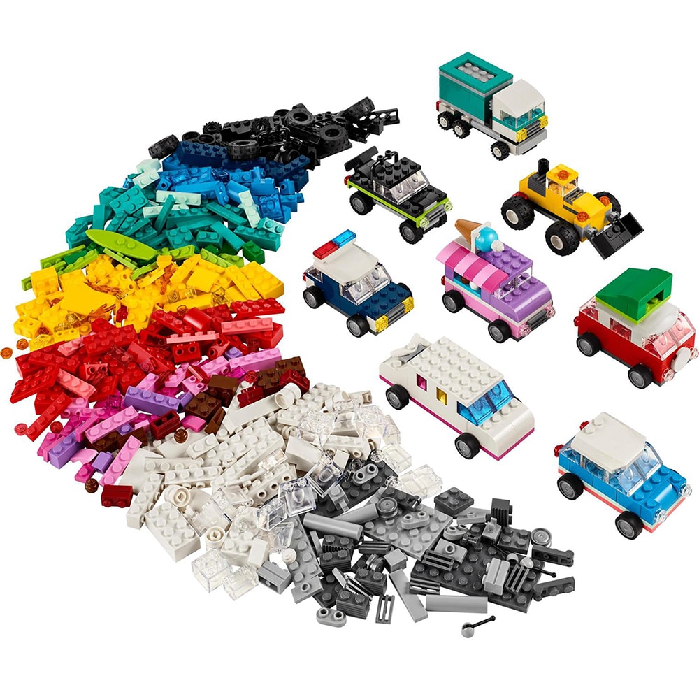 LEGO Classic: Vehicule creative 11036, 5 ani+, 900 piese