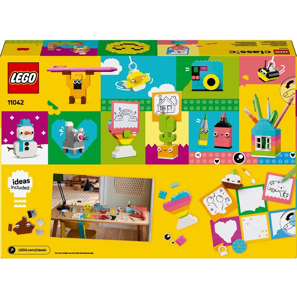 LEGO Classic: Cutia creativitatii si veseliei 11042, 5 ani+, 680 piese