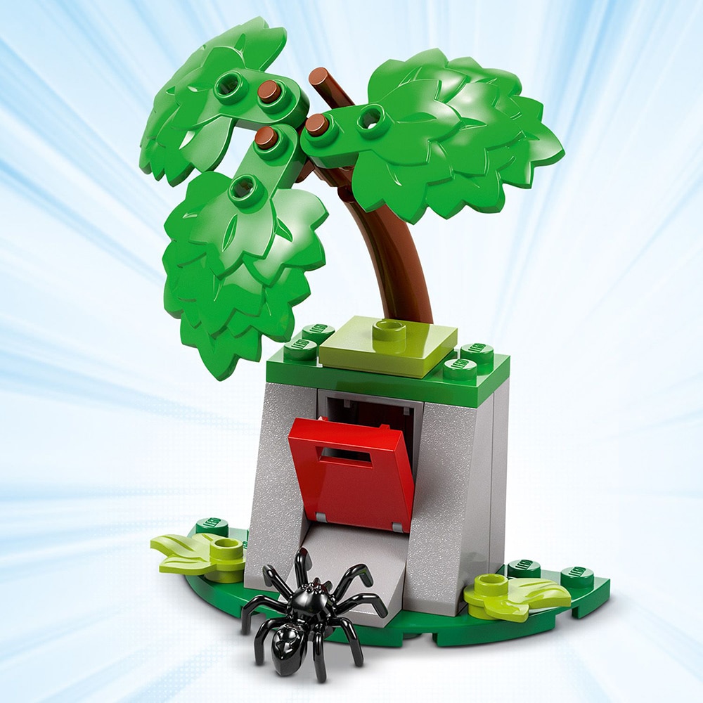 LEGO Marvel: Spin si Electro intr-o urmarire cu dino-vehicule 11198, 4 ani+, 124 piese