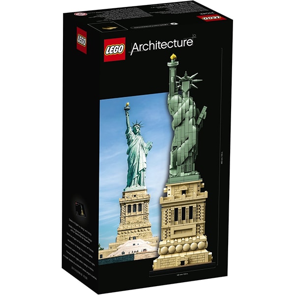 LEGO Architecture: Statuia Libertatii 21042, 16 ani+, 1685 piese