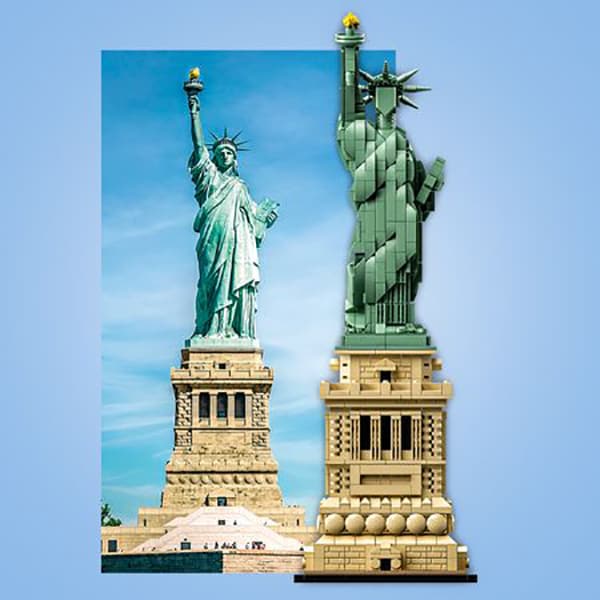 LEGO Architecture: Statuia Libertatii 21042, 16 ani+, 1685 piese