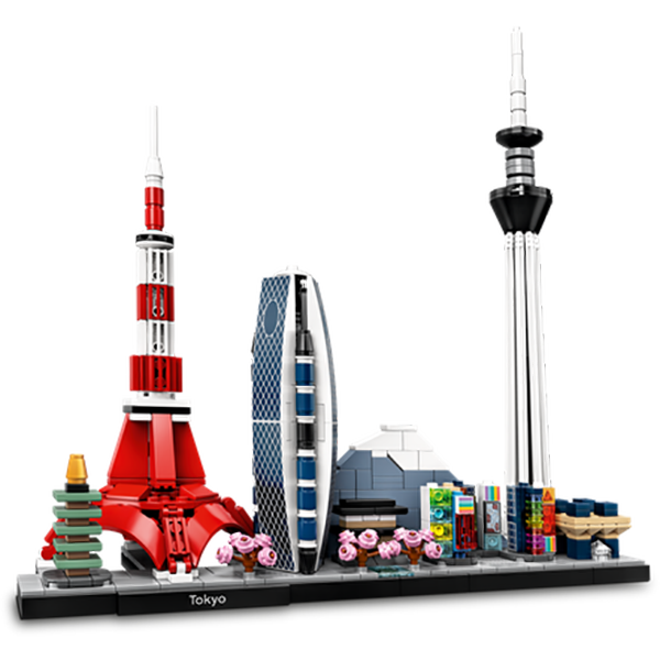 LEGO Architecture: Tokyo 21051, 16 ani+, 547 piese