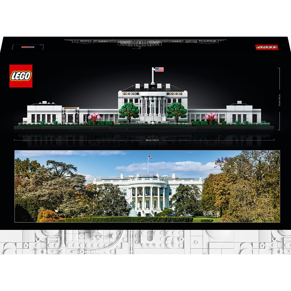 LEGO Architecture: Casa Alba 21054, 18 ani+, 1483 piese